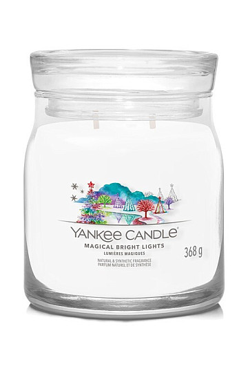 Kerze YC-Duft MAGICAL BRIGHT LIGHTS GLASS MEDIUM 2 Dochte