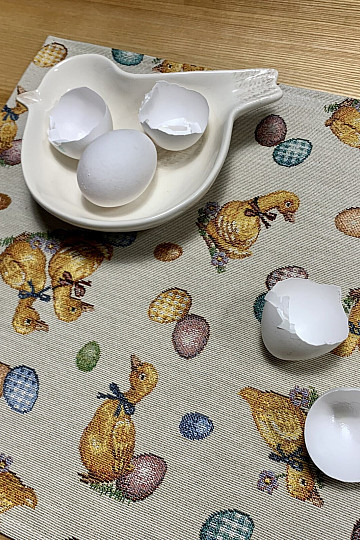 Gobelin-Tischset GELBE ENTEN