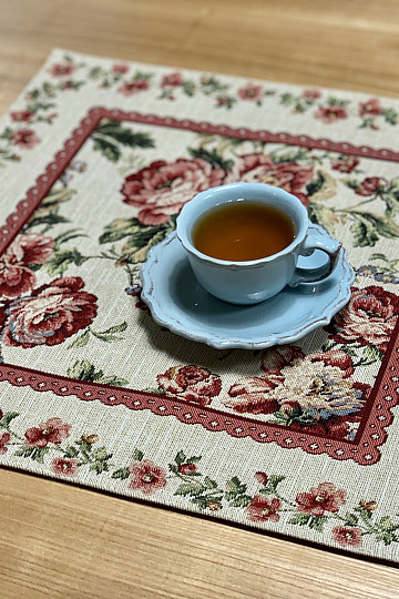 Gobelin-Tischset GROSSE ROSENSPITZE