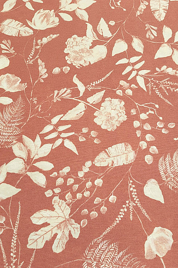 Dekorationsstoff AMY FLOR sv. Rosa