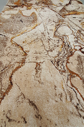 Moderner Stück Teppich Achat 013 beige