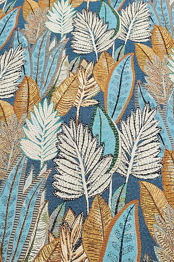 Gobelinstoff SAFIA BLUE