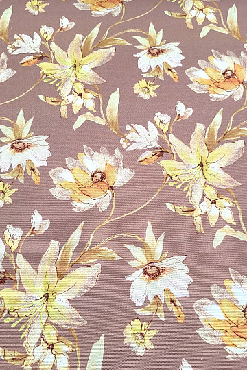 Dekostoff HIBISCUS gold