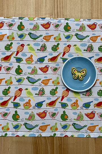Tischset BUNTE VÖGEL