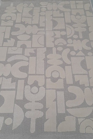 Stück Teppich BOHO Geometrie