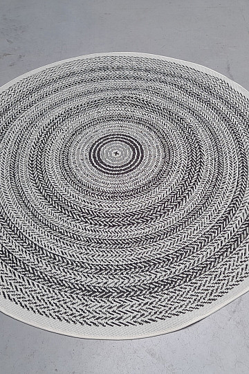 Outdoor-Teppich STAR Rosette grün