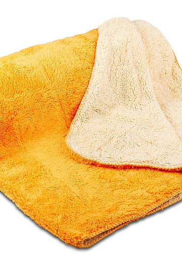 Wohndecke Schaf-Wohndecke 150/200 orange/cremig