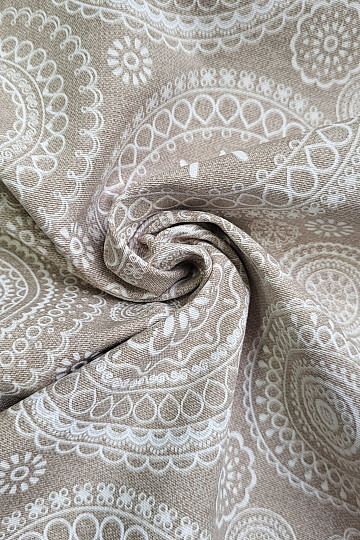 Dekostoff MANDALA beige