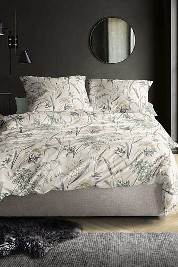 Luxus-Flanell-Bettwäsche IRISETTE KOALA 8425-80 NATUR