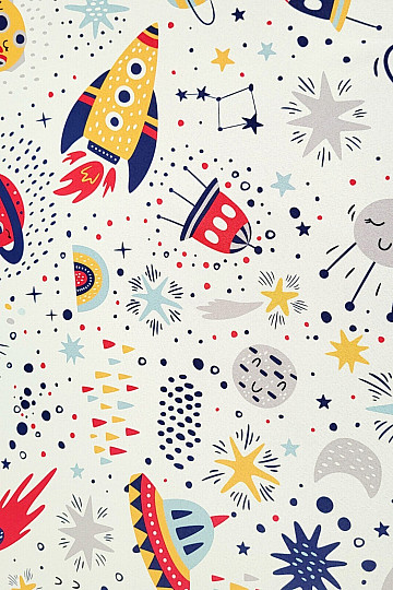 Dekorationsstoff BLACK OUT SPACE