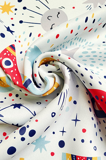 Dekorationsstoff BLACK OUT SPACE