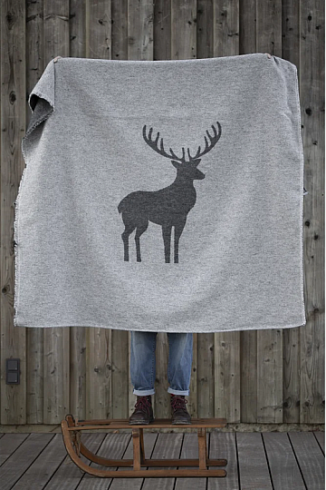 Decke DF LUCA DEER GREY
