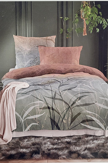 IRISETTE Luxus Baumwollsatin WAVE 8641-90 FUZZY
