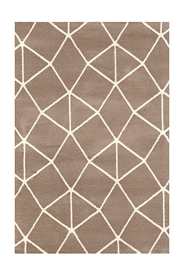 Kreativer moderner Stückteppich