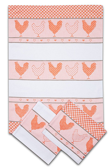Handtuch HENNE - orange