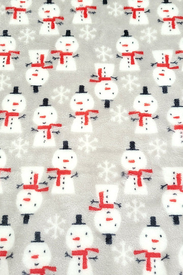 Mikroplüsch-Schneemänner