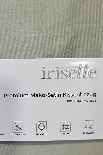 Satin-Kissenbezug - Salbei 32