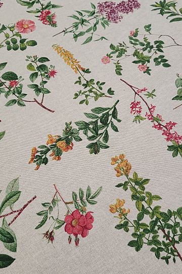 Dekorativer Stoff BLUMEN OREGON