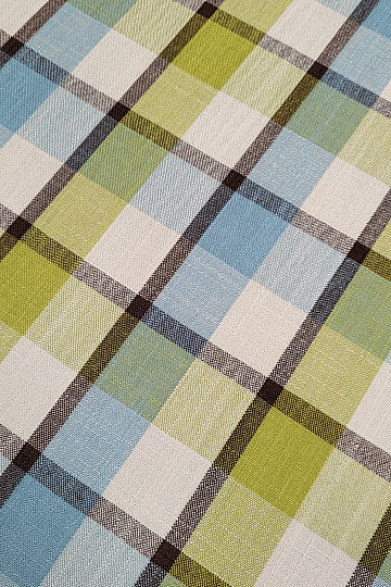 Dekorativer Stoff ATILA BLAUGRÜN