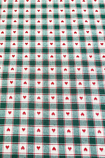 Dekorativer Stoff MAXI CORET grün