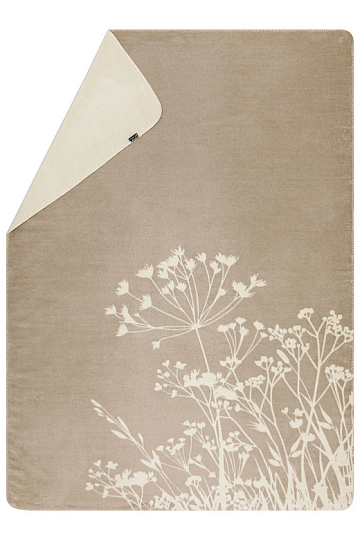 Decke aus Bambusgras, ecru