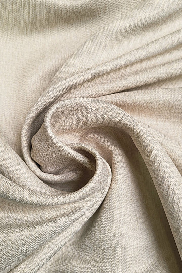 Luxuriöser, einfarbiger Designer-Dekorstoff GERSTER 7032/0870 BEIGE