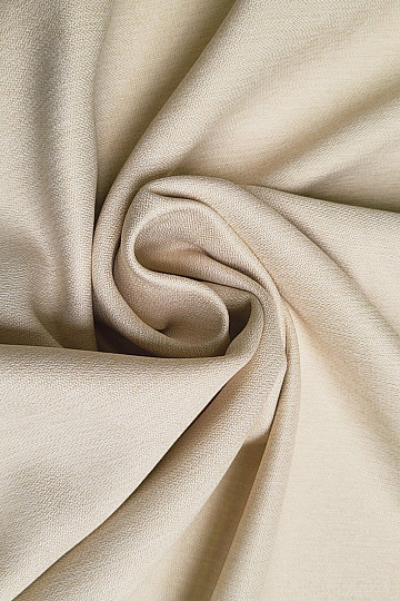 Luxuriöser, einfarbiger Designer-Dekorstoff GERSTER 7032/0023 BEIGE