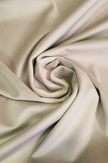 Luxuriöser, einfarbiger Designer-Dekorstoff GERSTER 77042/0023 Hellbeige