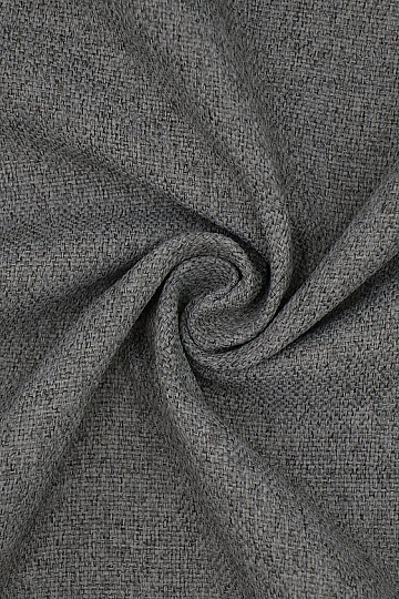 Einfarbiger Designer-Dekorstoff DIM OUT GERSTER 77045/0840 DUNKELGRAU