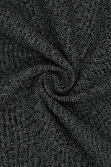 Einfarbiger Designer-Dekorstoff DIM OUT GERSTER 77045/0810 ANTHRAZIT