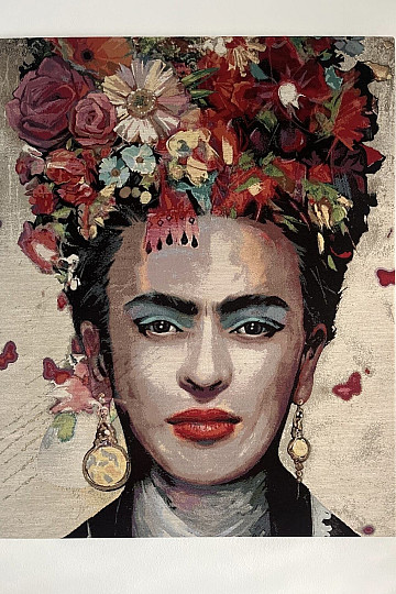 Wandteppich Frida Kahlo 88x110