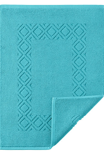 Frottee-Badematte DENVER türkis