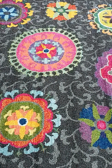 Teppich MANDALA braun