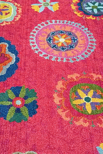 Teppich MANDALA rot