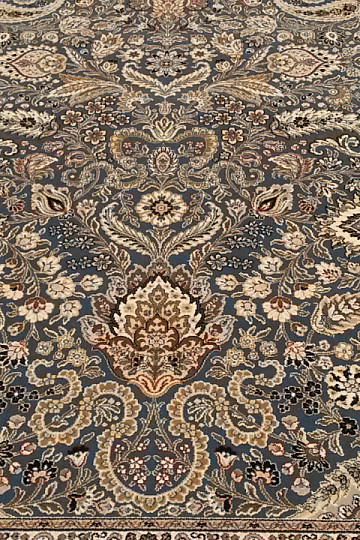 Luxuriöser klassischer Wollteppich ORIENT BLUE 901
