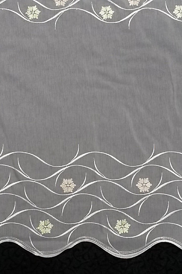 Gardine Welle Blume 175