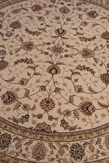 Wollteppich ORIENT cremig