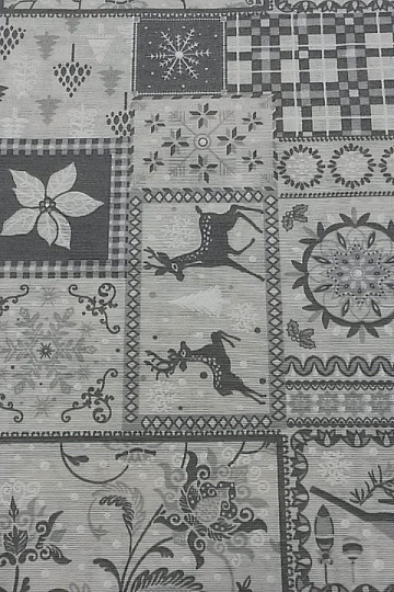 Dekorationsstoff TIROL gris