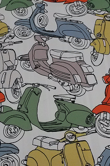 Dekorationsstoff MOTOS white/color