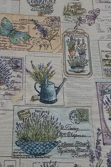 Gobelinstoff LAVENDER SEEDS GARDEN 3