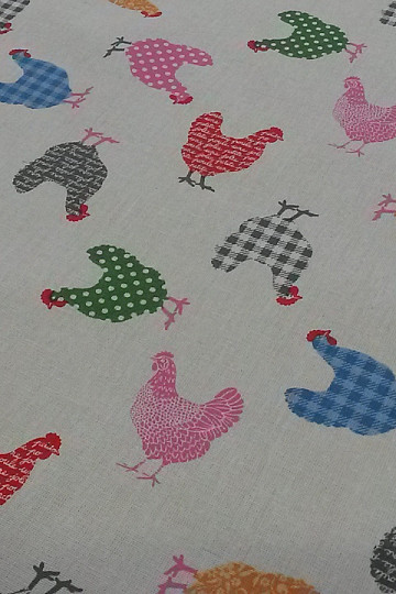 Dekorstoff MINI HENS 1