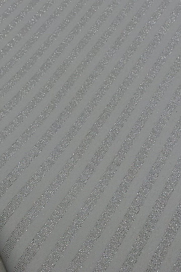 Dekostoffe jacquard STREIFEN silver natur