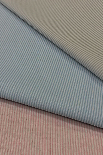 Baumwollstoff BABY STRIP blau