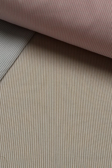 Baumwollstoff BABY STRIPE beige