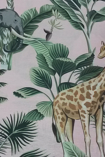 Dekorationsstoff AFRIKA Tiere