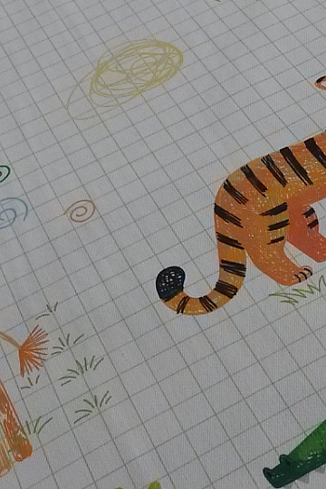 Dekorationsstoff ZOO Cartoon