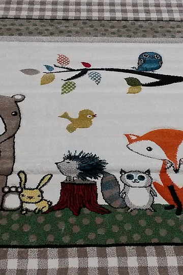 Kinderteppich WALDTIERE
