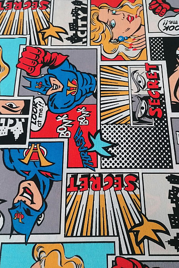 Dekorationsstoff KOMIKS 140