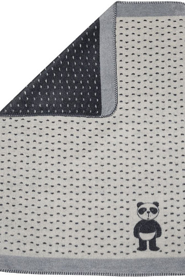 Kinder-Baumwolldecke DF PANDA für das Kinderbett
