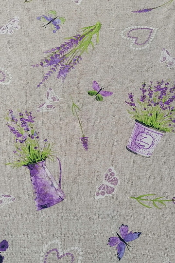 Dekorationsstoff LAVENDEL lila